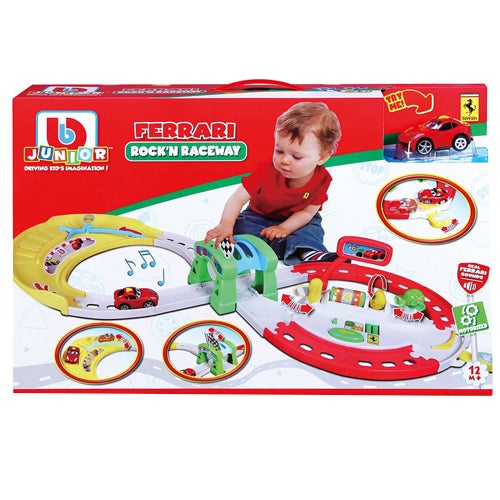 BB Junior Ferrari Rock N Raceway With Motorized F12 Berlinetta - Image 4