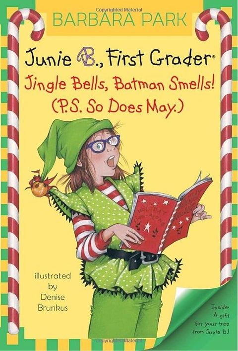 Junie B. 1St Grader Jingle Bells Batman Smells P.S. So Does May Paperback English by Barbara Park - 40078