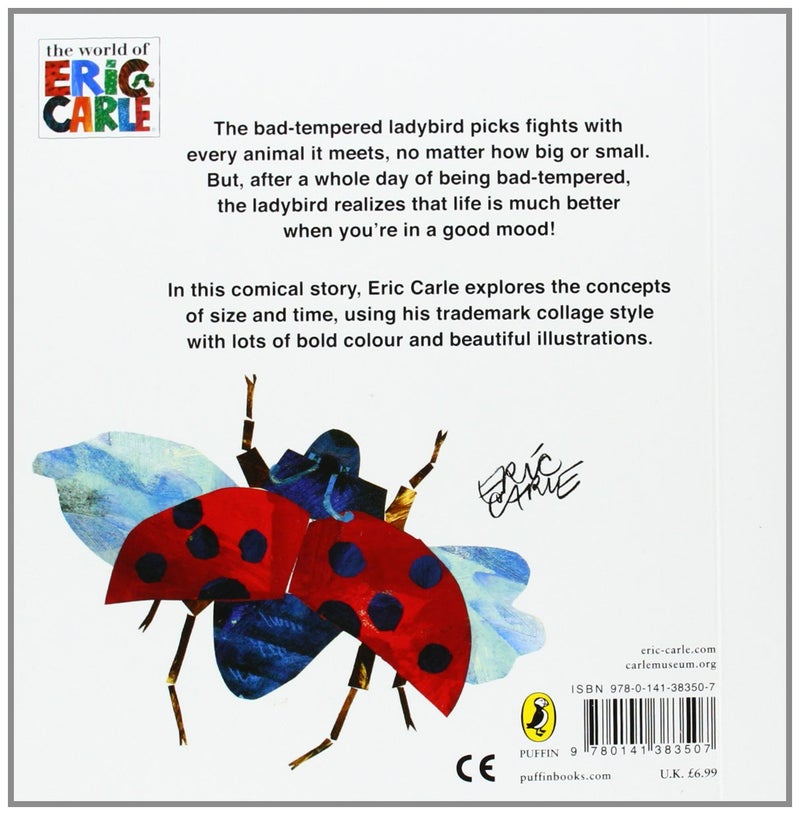 The Bad-Tempered Ladybird Board Book English by Eric Carle - Image 2