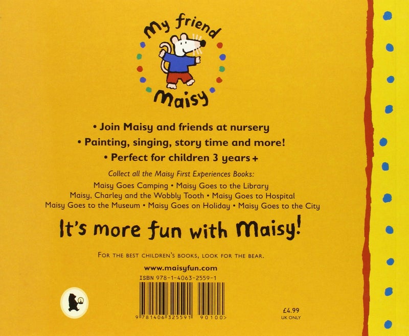 null - Maisy Goes To Nursery Paperback English by Lucy Cousins - 40301 - Image 1