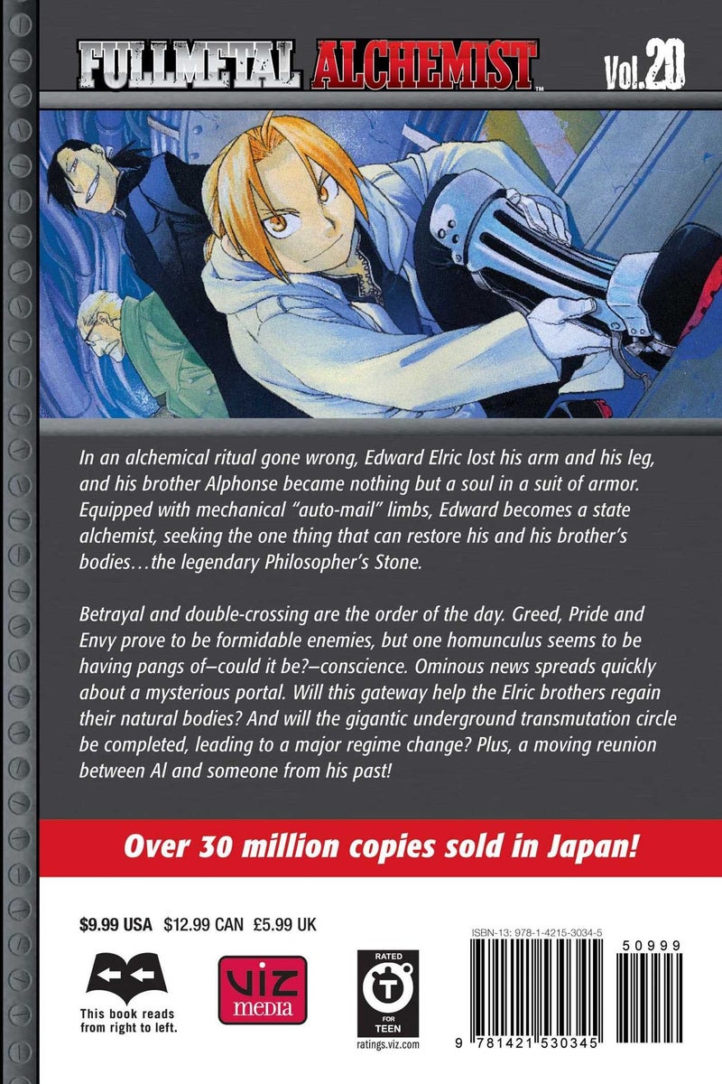 Fullmetal Alchemist: V. 20 Paperback English by Hiromu Arakawa - 40113 - Image 2
