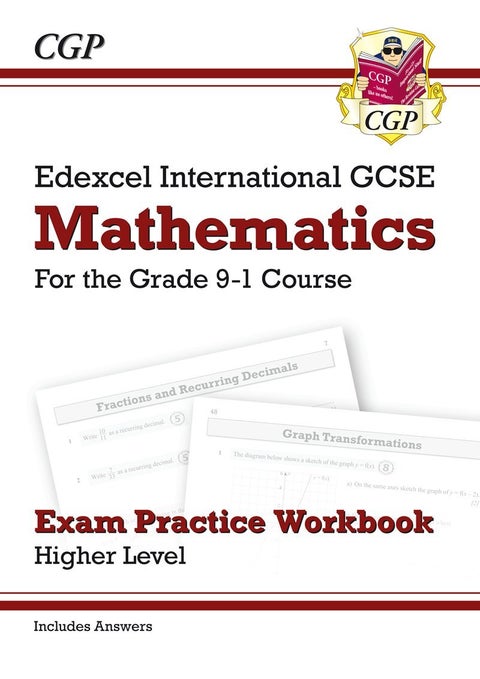 New Edexcel International Gcse Maths Exam Practice Workbook: Higher - Grade 9-1 With Answers Paperback English by Cgp Books - 42736