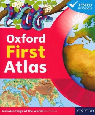 Oxford First Atlas Paperback English by Patrick Wiegand - 40605 - v1501189351/N11245668A_1