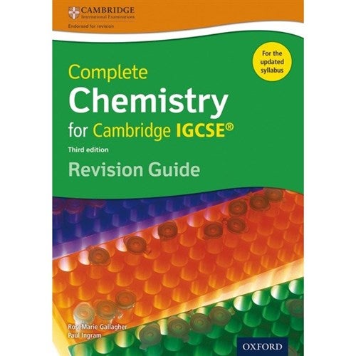 null - Complete Chemistry For Cambridge IGCSE Revision Guide Paperback English by Rosemarie Gallagher - 42131 - Image 1