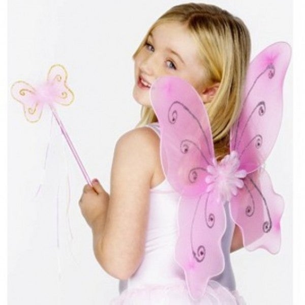 سميفيز أجنحة فراشة مع عصا سحرية