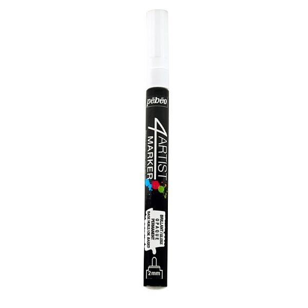 Pebeo 4Artist Marker White 2mm  - Image 2