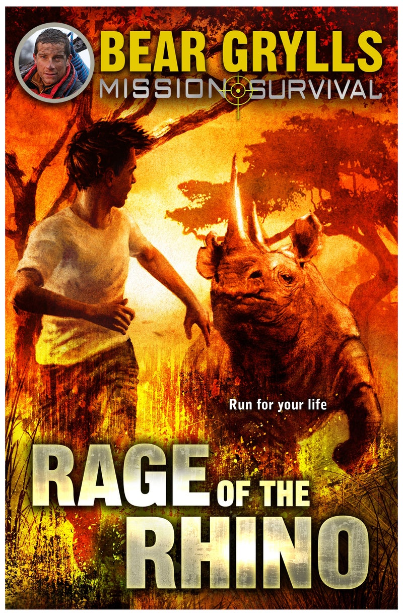 Mission Survival : Rage Of The Rhino - Paperback English by Bear Grylls - 42033