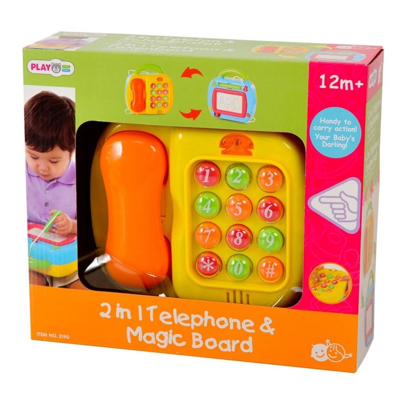 PLAYGO 2-In-1 Telephone And Magic Board  - Image 3