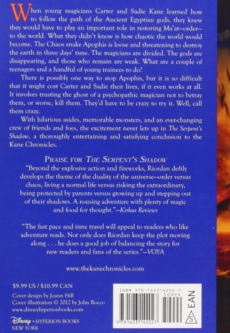 The Serpent's Shadow Paperback English by Rick Riordan - 01/05/2012  - Image 2