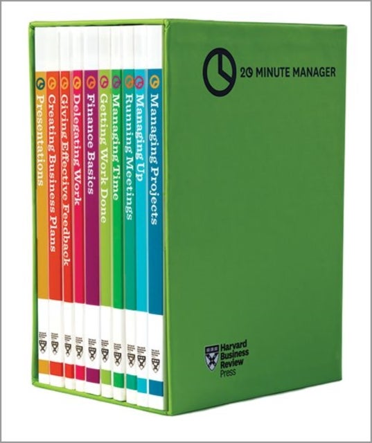 HBR 20-Minute Manager Boxed Set - Hardcover English by Harvard Business Review - 12/05/2015 