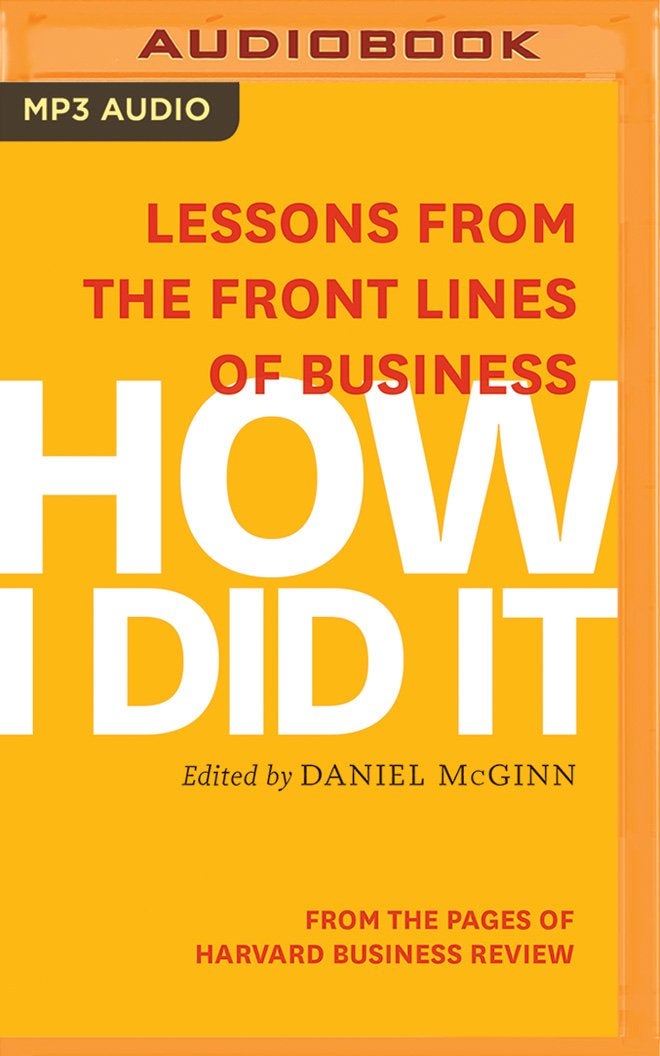 How I Did It printed_book_paperback english - 18/03/2014