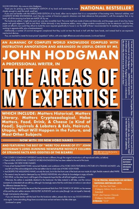 The Areas Of My Expertise - Paperback English by John Hodgman - 05/09/2006