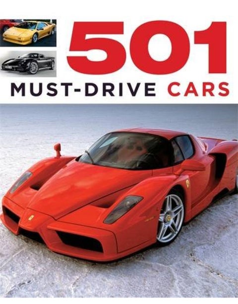 501 Must-Drive Cars printed_book_hardback english - 03/10/2009