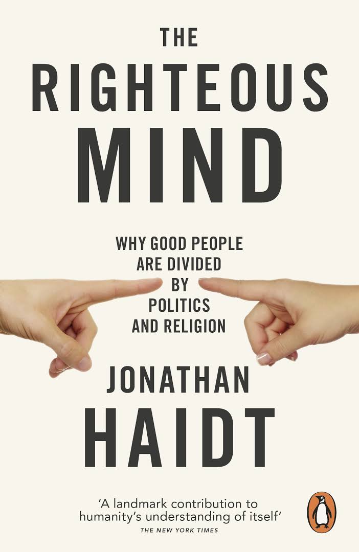 The Righteous Mind - Paperback English by JONATHAN HAIDT - 02/05/2013