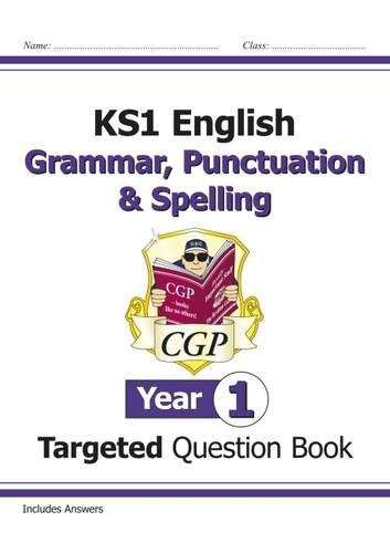 KS1 English Targeted Question Book Paperback English by CGP Books - 41836 - Image 1