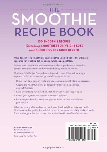 The Smoothie Recipe Book - Paperback English by Mendocino Press - 20/03/2013 - Image 2