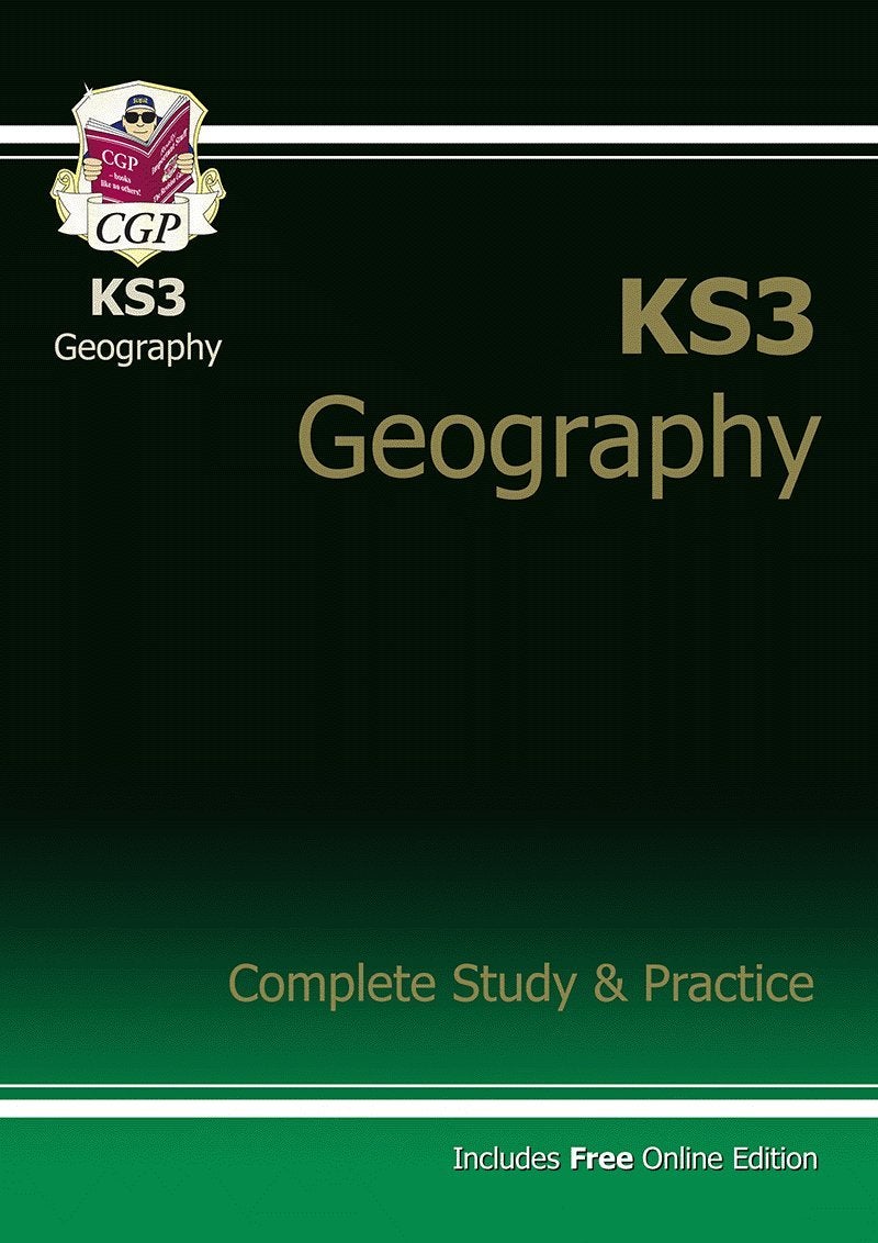 KS3 Geography Complete Study & Practice Paperback English by CGP Books - 43700 - Image 1