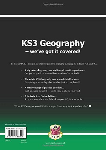 KS3 Geography Complete Study & Practice Paperback English by CGP Books - 43700 - Image 2