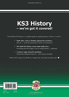 KS3 History Complete Study & Practice Paperback English by CGP Books - 43641  - Image 2