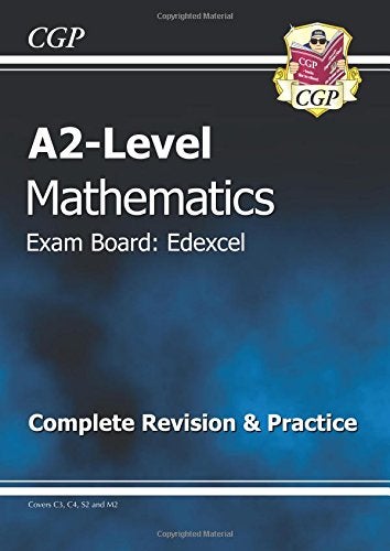 A2-Level Maths Edexcel Complete Revision & Practice - Paperback English by CGP Books - Image 1