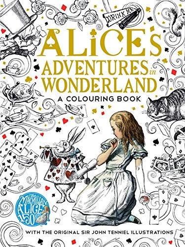 The Macmillan Alice Colouring Book Paperback English by Lewis Carroll - 42271 - Image 1