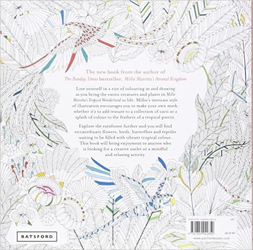 Millie Marotta's Tropical Wonderland - Paperback English by Millie Marotta - 25/06/2015 - Image 2