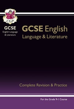 GCSE English Language and Literature Paperback English by CGP Books - 42564 