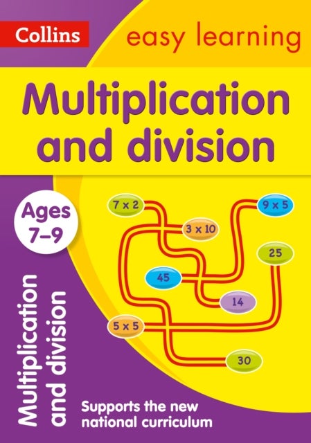 Multiplication and Division Ages 7-9 Paperback English by Collins Easy Learning - 42181