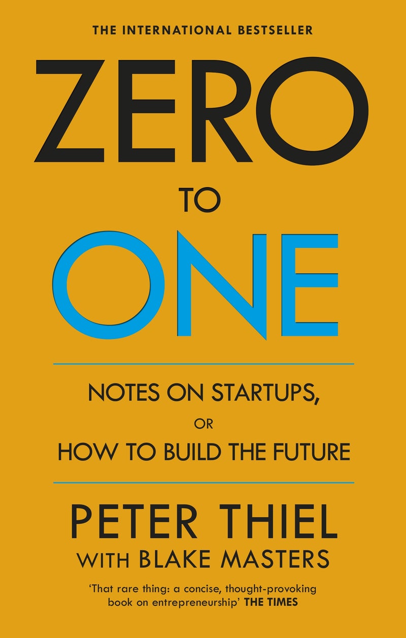 Zero To One Paperback English by Blake Masters - 42100 