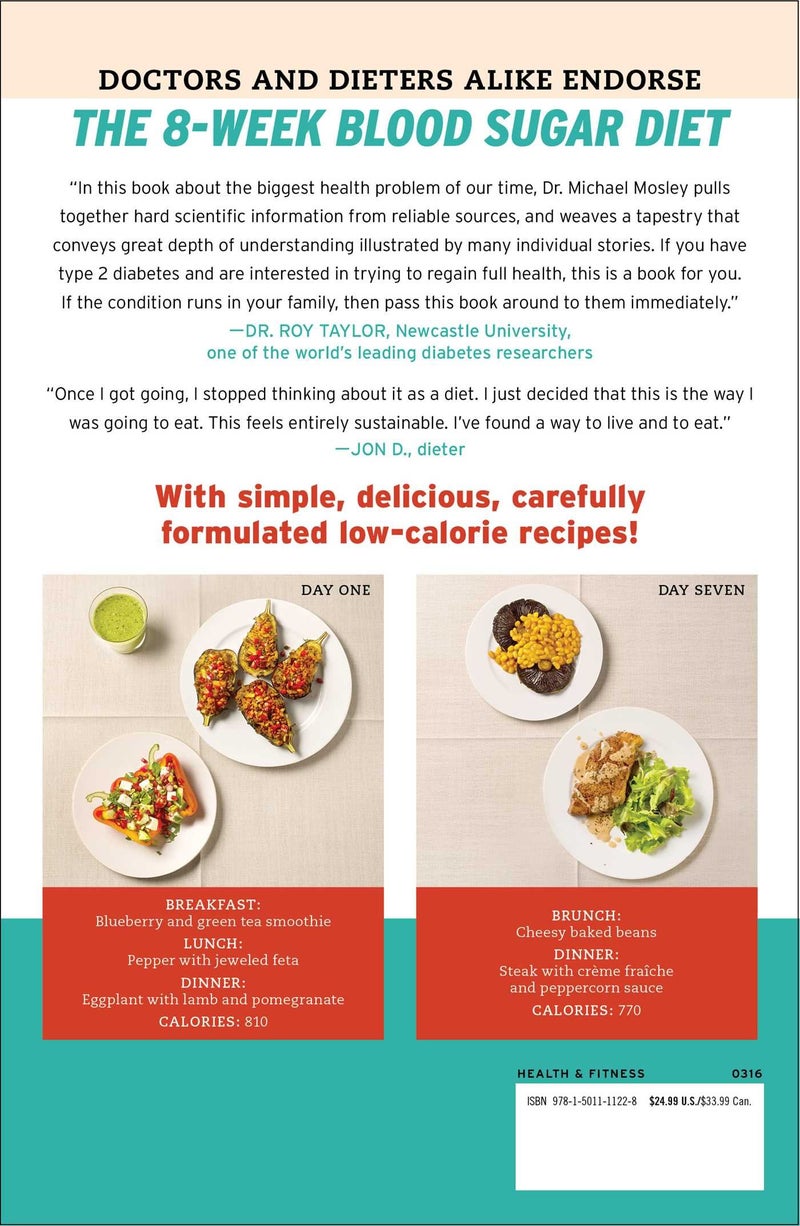 The 8-Week Blood Sugar Diet - Paperback English by Michael Mosley - 17/12/2015  - Image 2