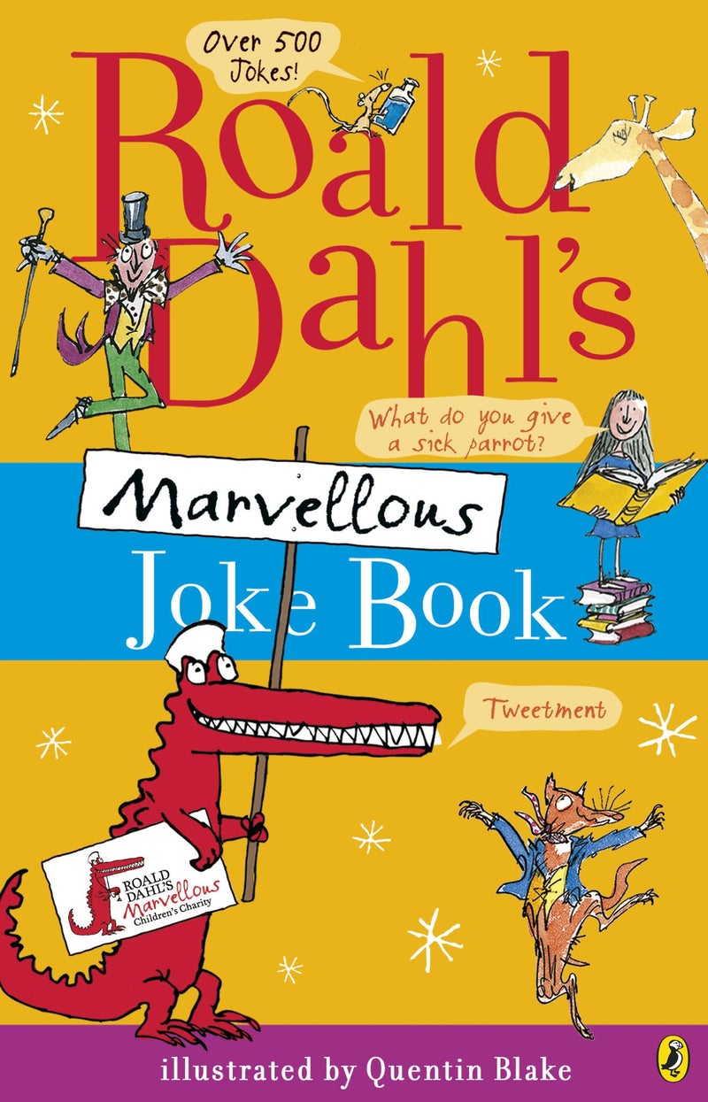Roald Dahl's Marvellous Joke Book Paperback English by Roald Dahl - 41158