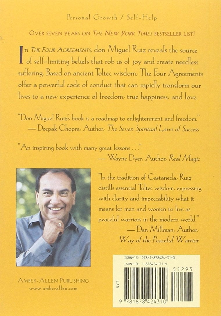 The Four Agreements Paperback English by Don Miguel Ruiz - 35622  - Image 2