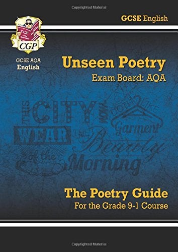 New GCSE English Literature AQA Unseen Poetry Study & Exam Practice - For the Grade 9-1 Course Paperback English by CGP Books - 42243  - Image 1