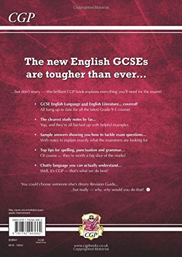 New GCSE English Language And Literature Revision Guide Paperback English by CGP Books - 42074 - Image 2