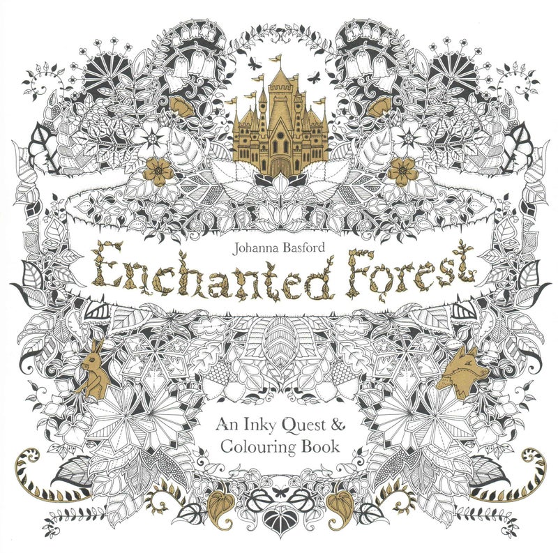 كتاب تلوين الغابة المسحورة printed_book_paperback english - 02/03/2015