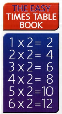 Easy Times Table Book printed_book_paperback english - 01/06/1977 