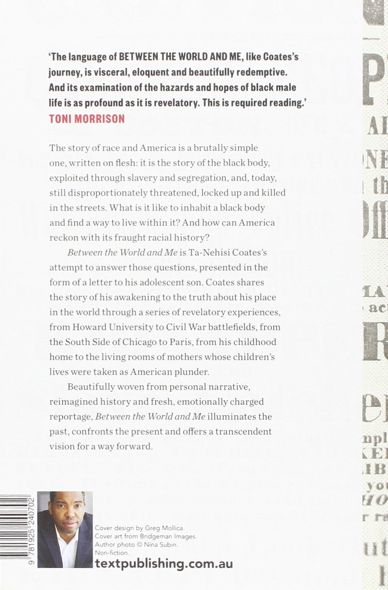 Between The World And Me Paperback English by Ta-Nehisi Coates - 42271  - Image 2