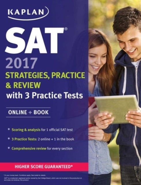 Sat 2017 Strategies, Practice and Review With 3 Practice Tests - Paperback English by Kaplan Test Prep - 07/06/3016 