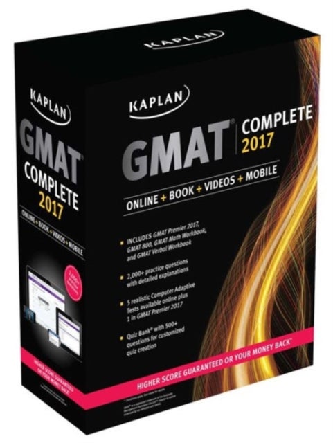 Gmat Complete 2017 - Paperback English by Kaplan Test Prep - 07/06/2016 
