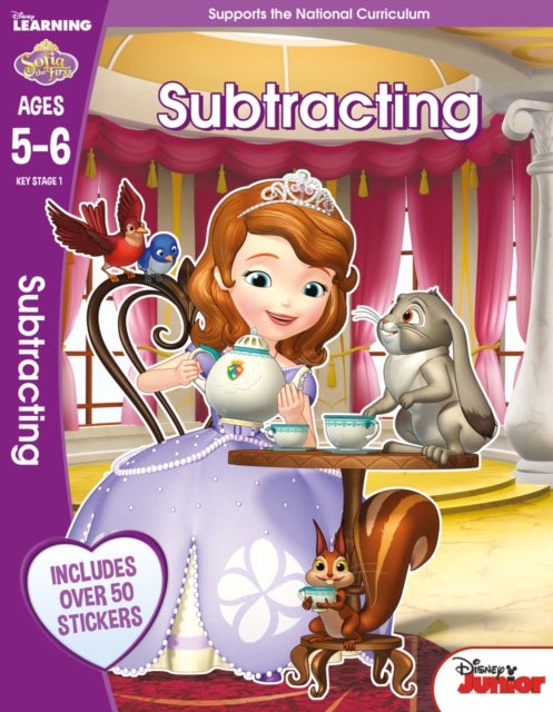 Sofia the First - Subtracting, Ages 5-6 - Paperback English - 06/08/2015 