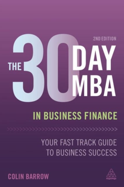 The 30 Day Mba in Business Finance Paperback English by Colin Barrow - 42397 