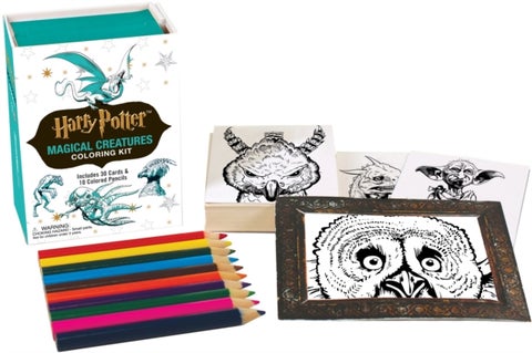 Harry Potter Magical Creatures Coloring Kit printed_book_paperback english - 23/08/2016