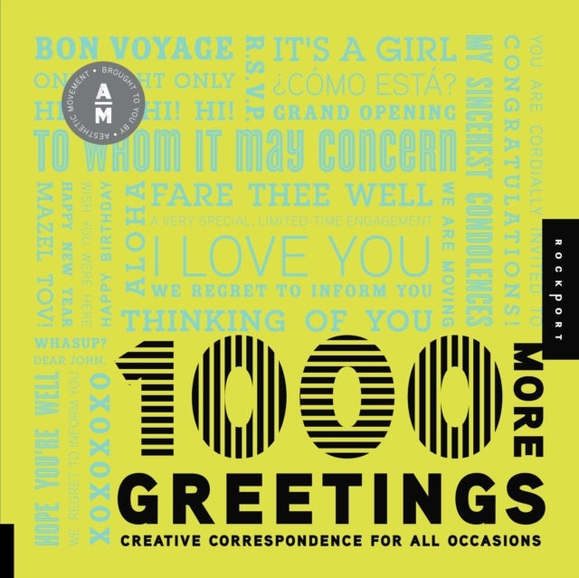 1,000 More Greetings - Flexi Bound English by Aesthetic Movement - 1/11/2010 