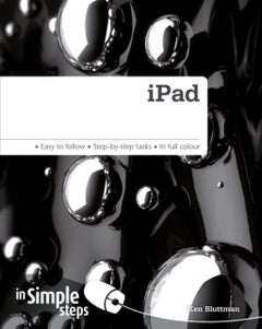 Ipad in Simple Steps Paperback English by Robin Noelle Ken Bluttman - 38535 