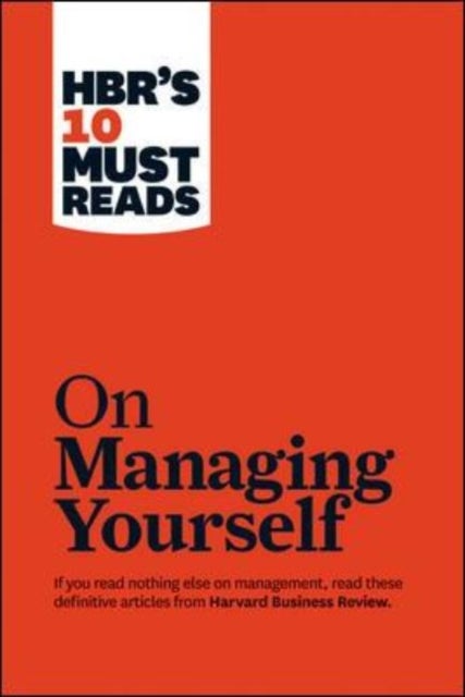 HBR's 10 Must Reads on Managing Yourself Paperback English by Harvard Business Review - 40603