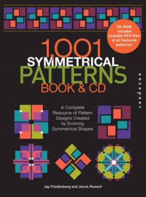 1001 Symmetrical Patterns Printed Book - Library Binding English by Jay Friedenberg - 1/9/2010