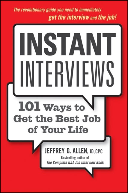 Instant Interviews - Paperback English by Jeffrey G. Allen - 2/6/2009 