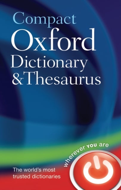 Compact Oxford Dictionary and Thesaurus - Hardcover English by Oxford Dictionaries - 22/06/2009