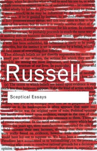 Sceptical Essays printed_book_paperback english - 02/03/2004