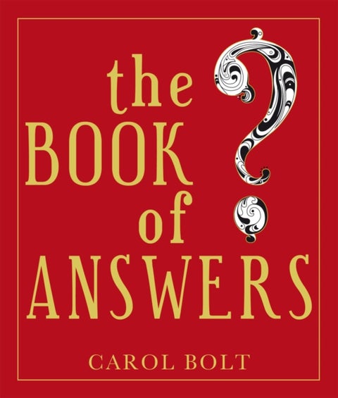The Book of Answers Hardcover English by Carol Bolt - 36596